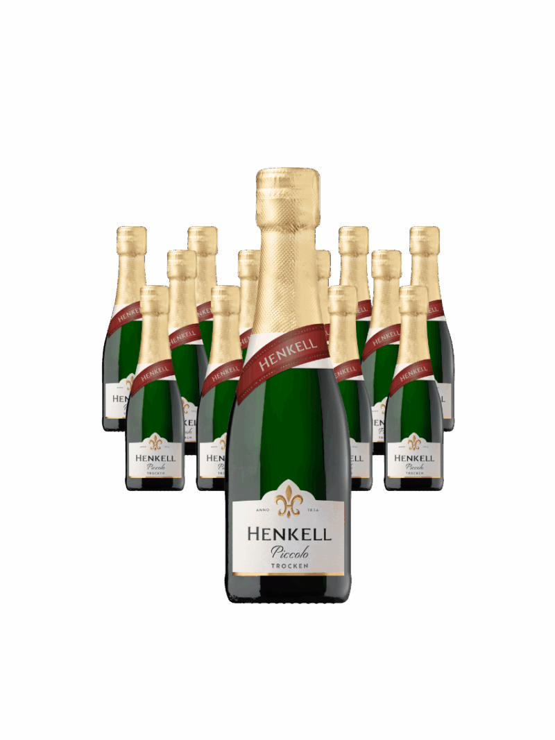 Henkell Sekt Trocken Piccolo 0,20l (12 Stk. à € 1,99)