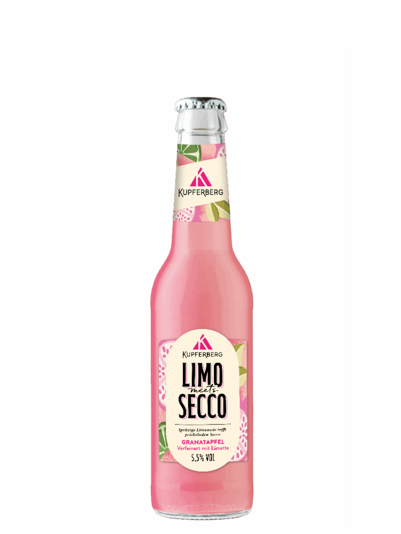 Kupferberg Limo meets Secco Granatapfel 12x0,275l (12 Stk. à € 1,99)