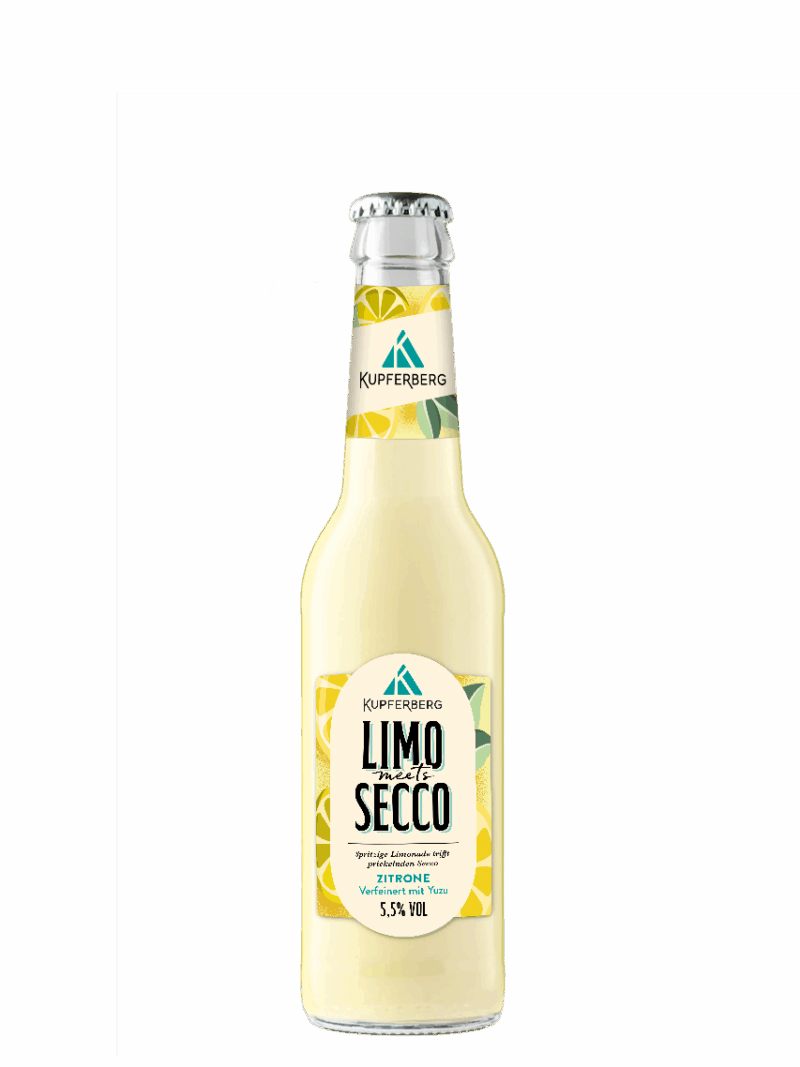 Kupferberg Limo meets Secco Zitrone 12x0,275l (12 Stk. à € 1,99)